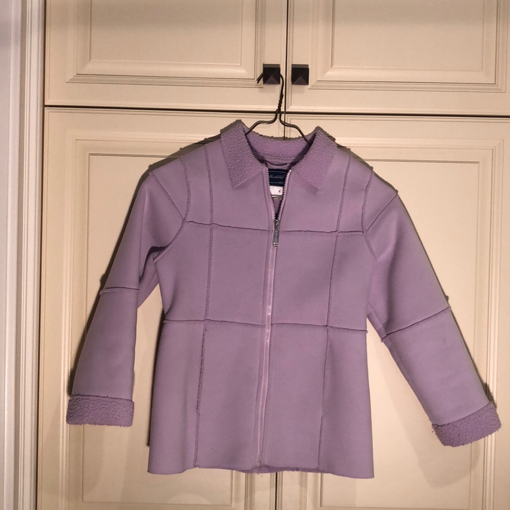 Rothschild purple fitted coat